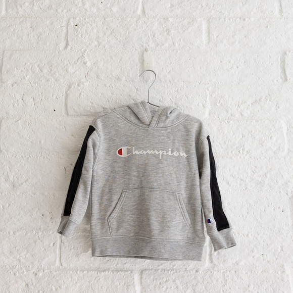 Champion Kids Gray and Black Hoodie - size 3T - Picture 1 of 7